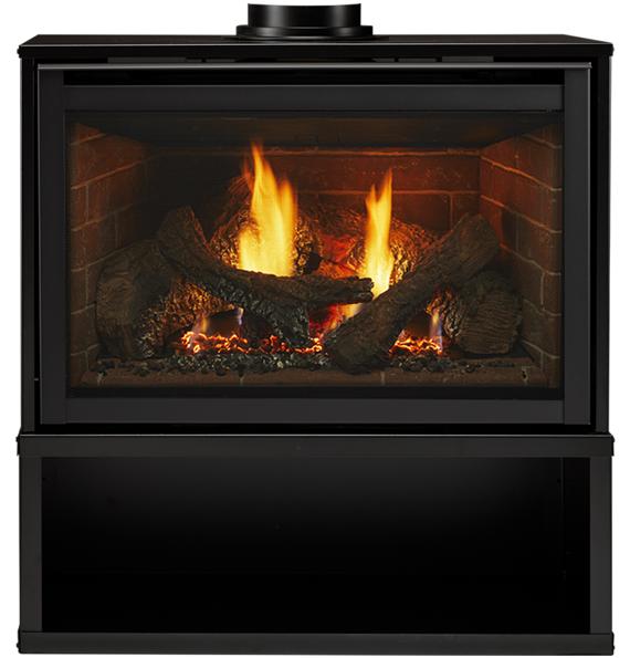 gas fireplace battery backup