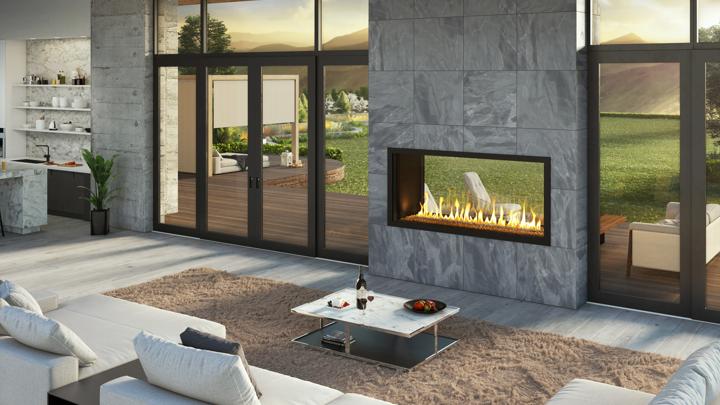 Custom Luxury Gas Fireplace Designs Stellar